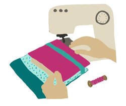 Buchhüllen gestalten Grafik